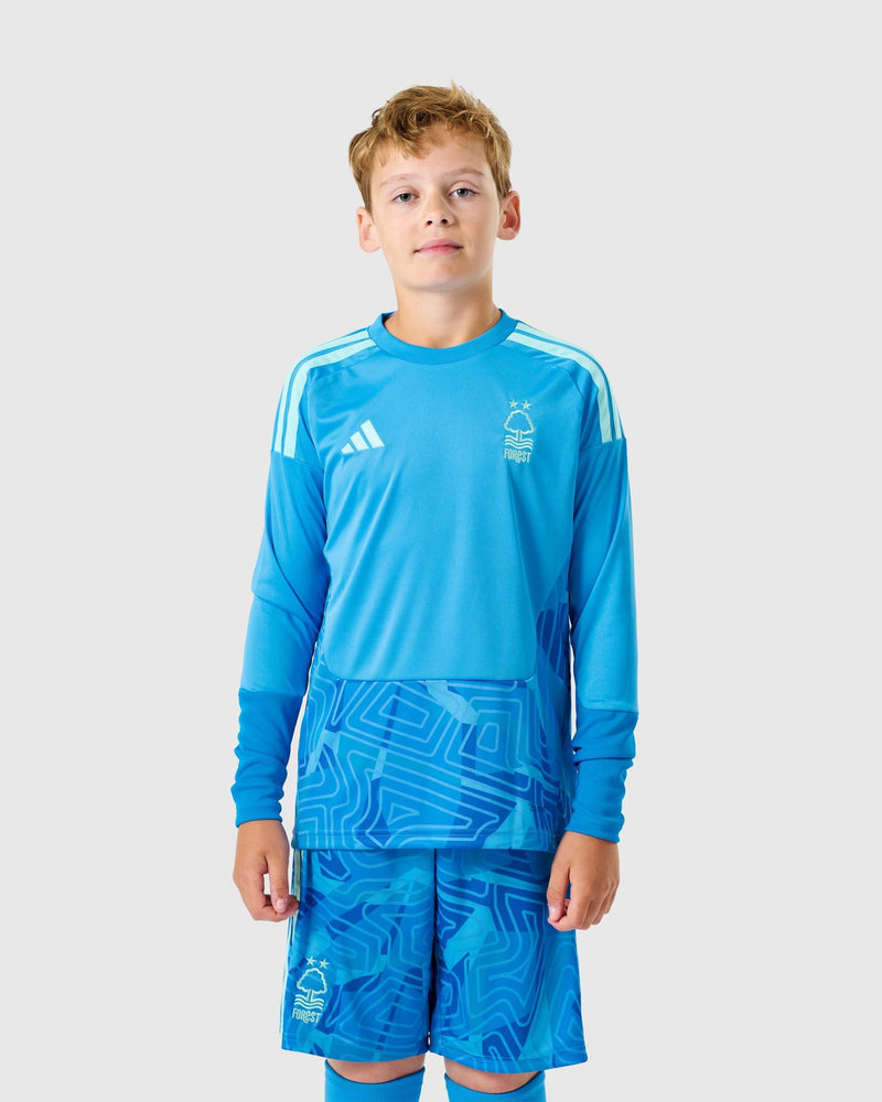 Nottingham Forest Blue Goalkeeper 26/27 Kids Shirt Kit