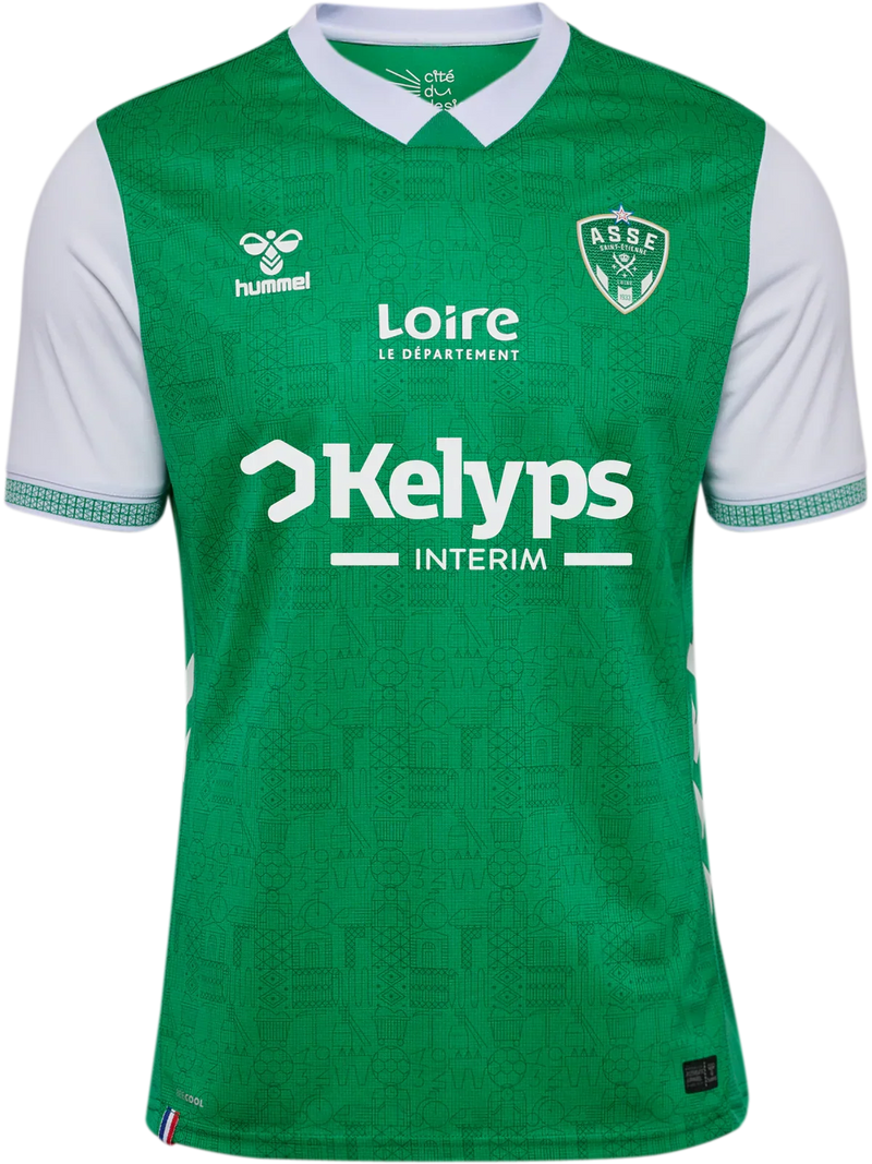 Saint-Etienne Home 25/26 Kids Shirt Kit
