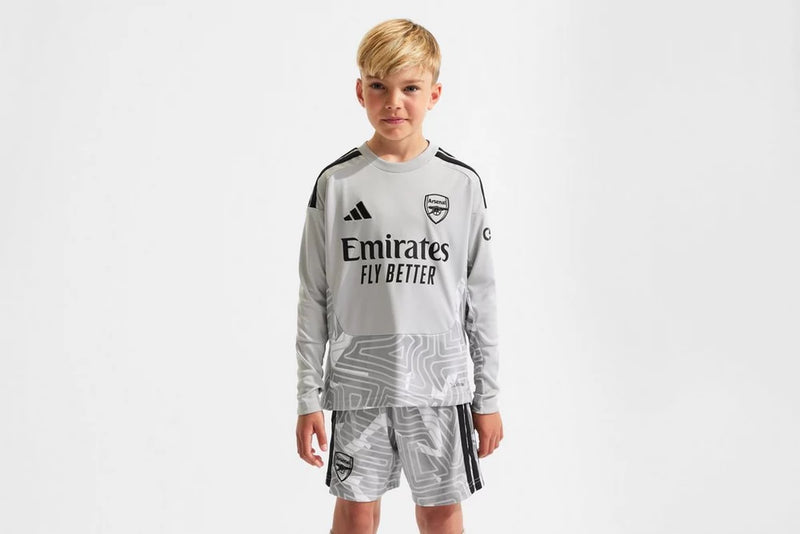 Arsenal Goalkeeper 26/27 Kids Long Sleeve Shirt Kit
