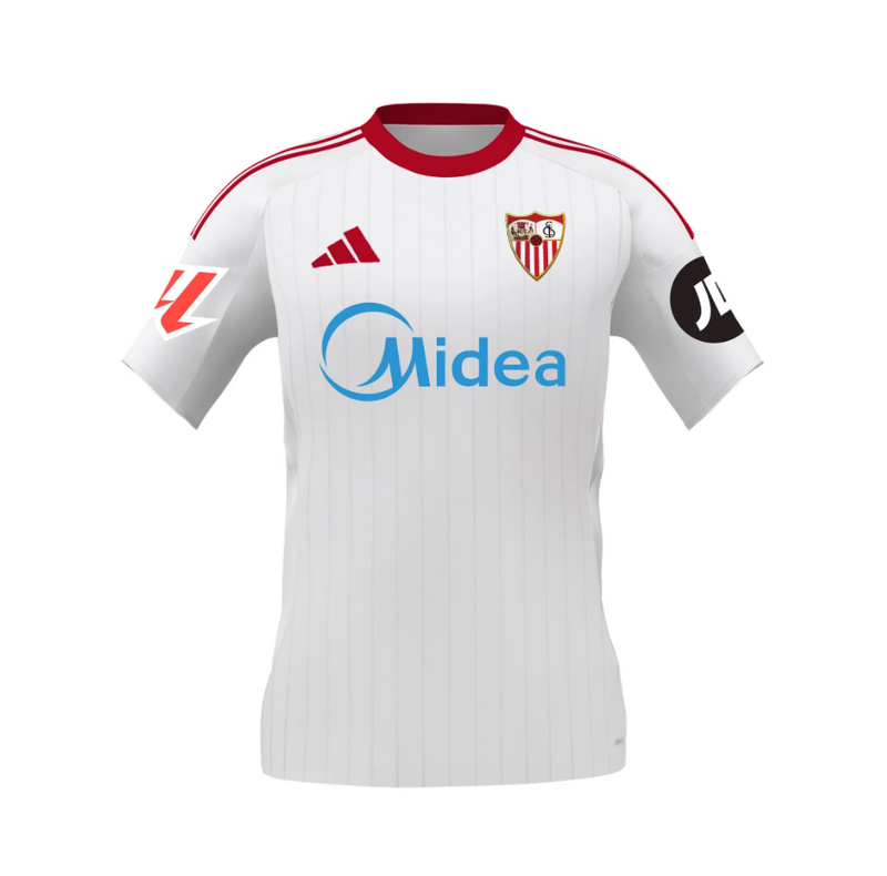 Sevilla Home 25/26 Kids Shirt Kit